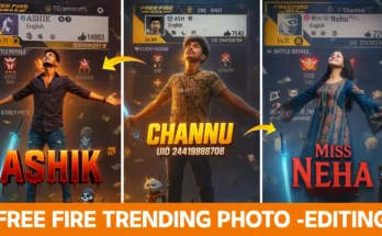 Trending Free Fire Profile Photo Editing
