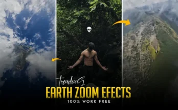 nstagram Trending Earth Zoom Reels Video Editing