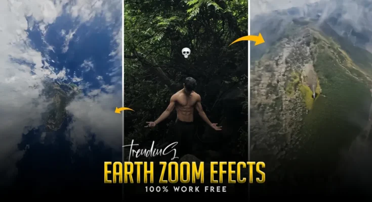 nstagram Trending Earth Zoom Reels Video Editing